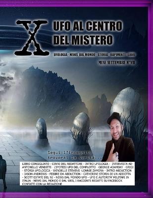 X UFO Al Centro del Mistero Editoriale Mese Settembre - Davide Perrelli - cover