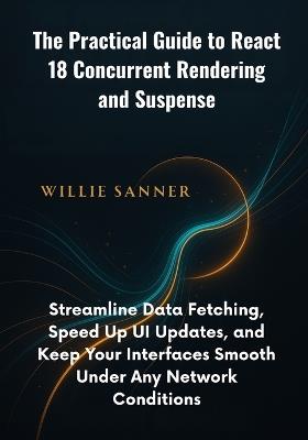 The Practical Guide to React 18 Concurrent Rendering and Suspense: Streamline Data Fetching, Speed Up UI Updates, and Keep Your Interfaces Smooth Under Any Network Conditions - Willie Sanner - cover