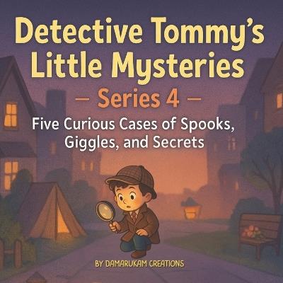 Detective Tommy's Little Mysteries - Series 4: Five Curious Cases of Spooks, Giggles, and Secrets: Five new cases full of cozy suspense, gentle thrills, and heartwarming lessons await curious young readers. - Damarukam Creations - cover