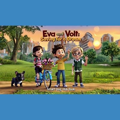 Eva and Volt: Saving for a Dream: A Fun Money Adventure for Kids (Ages 6-10) - Smart Dog Hub Book - cover
