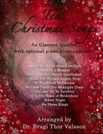 Ten Christmas Songs for Clarinet Quartet