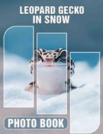 Leopard Gecko In Snow Photo Book: 40 Stunning Images Of Unique Reptiles In Winter Settings For Nature Lovers