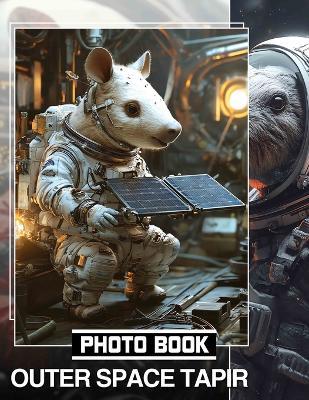 Outer Space Tapir Photo Book: Explore 40 Unique Cosmic Tapir Images For Enthusiasts Of Mythical Creatures - Cassandra Greer - cover