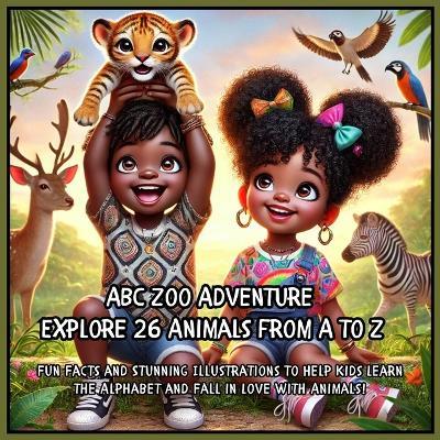 ABC Zoo Adventure: Explore 26 Animals from A to Z: Fun Facts and Stunning Illustrations to Help Kids Learn the Alphabet and Fall in Love with Animals! - Bernard Wade,Regina Williams - cover