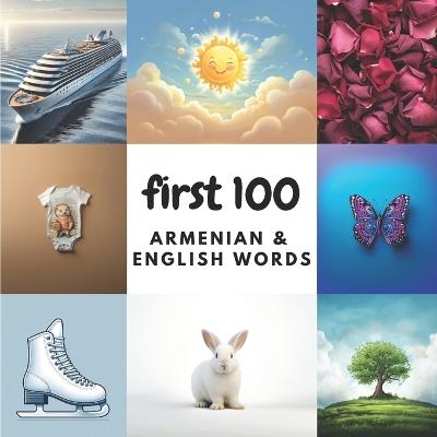 First 100 Armenian & English Words - Aisling Heidary,Ali Heidary - cover