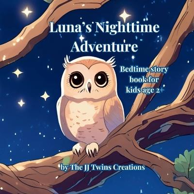 Luna's Nighttime Adventure: "A Soothing Adventure for Sleepy Owlets" - The Jj Twins Creations - cover