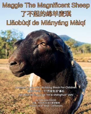 Maggie The Magnificent Sheep Bilingual Edition - Cole Cole Gilcrist - cover
