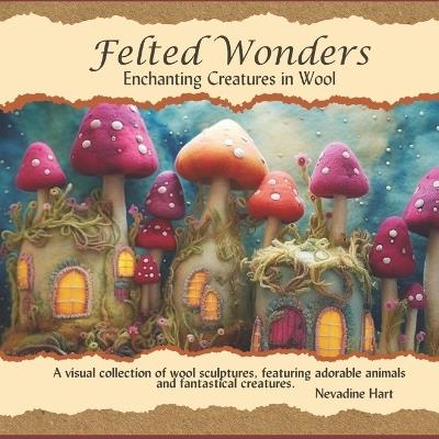 Felted Wonders: Enchanting Creatures in Wool - Nevadine Hart - cover