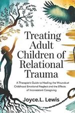 Treating Adult Children of Relational Trauma -Paperback: A Therapist's Guide to Healing the Wounds of Childhood Emotional Neglect and the Effects of Inconsistent Caregiving.