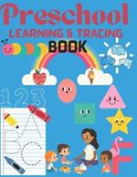 Preschool Learning & Tracing Book: 