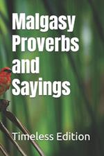 Malgasy Proverbs and Sayings