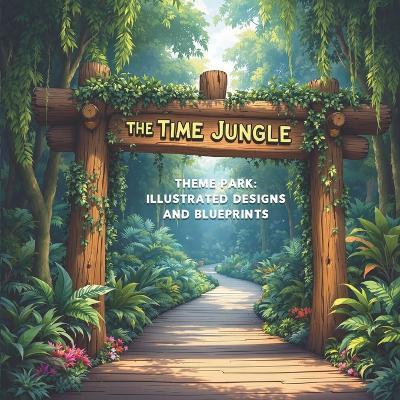 The Time Jungle: Theme Park Illustrated Designs and Blueprints - Haja Mo - cover