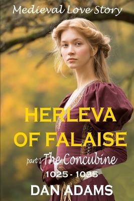 Herleva of Falaise 1: The Concubine - Dan Adams - cover