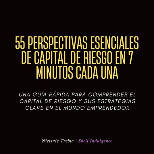 55 Perspectivas Esenciales De Capital De Riesgo En 7 Minutos Cada Una