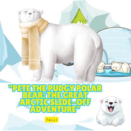 "Pete the Pudgy Polar Bear: The Great Arctic Slide-Off Adventure"