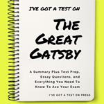 I've Got A Test On The Great Gatsby