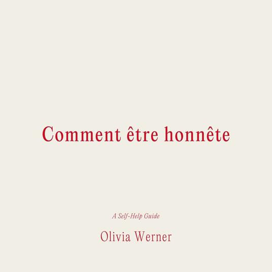 Comment e^tre honne^te