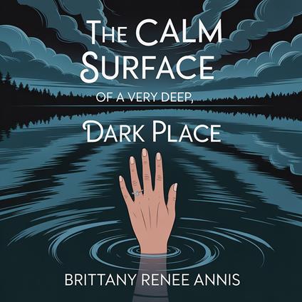 calm surface of a very deep, dark place, The