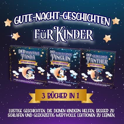 Gute-Nacht-Geschichten: 3 Bücher in 1