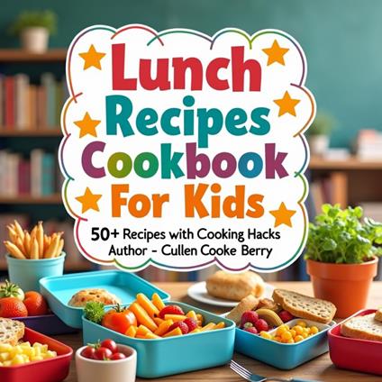 Lunch Recipes Cookbook For Kids - Along With Cooking Life Hacks For Busy Moms
