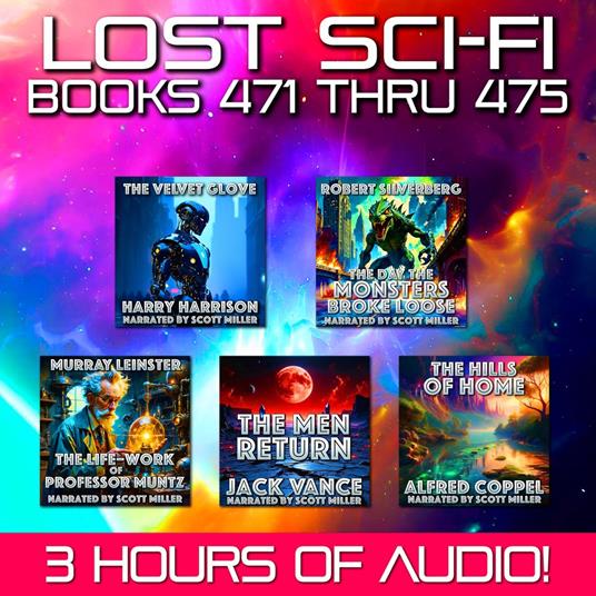 Lost Sci-Fi Books 471 thru 475