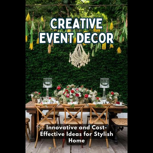 Creative Event Decor: Innovative and Cost-Effective Ideas for Stylish Home