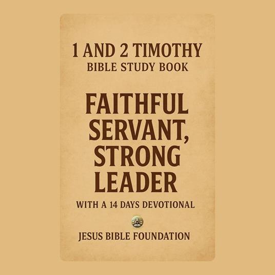 1 and 2 Timothy Bible Study Book