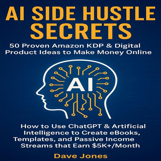 AI Side Hustle Secrets: 50 Proven Amazon KDP & Digital Product Ideas to Make Money Online