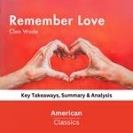 Remember Love by Cleo Wade