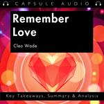Remember Love by Cleo Wade