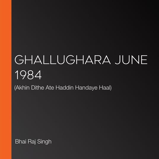 Ghallughara June 1984