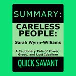 Summary: Careless People: Sarah Wynn-Williams