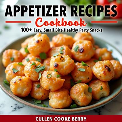 Appetizer Recipes Cookbook Having 100+ Easy Small Bite Healthy Party Snacks Formulas
