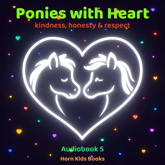 Ponies with Heart – ponies playing in the meadow for – kindness, honesty & respect