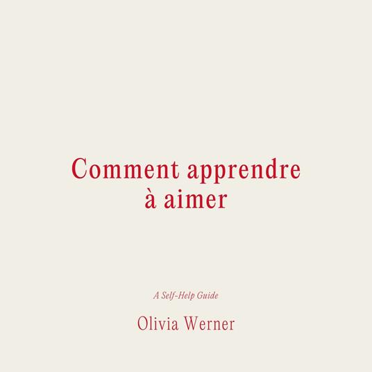 Comment apprendre à aimer
