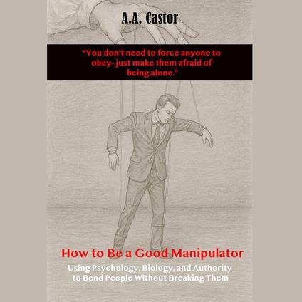 How to Be a Good Manipulator: Using Psychology, Biology, and Authority to Bend People Without Breaking Them