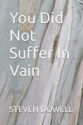 You Did Not Suffer In Vain - Steven Dowell - cover