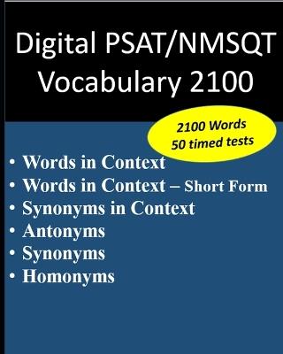 Digital PSAT / NMSQT Vocabulary 2100 - K Jonathan - cover