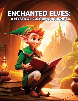 Enchanted Elves: A Mystical Coloring Journey: Immerse Yourself in 39 Magical Elf Designs - Gabriel de Paula - cover
