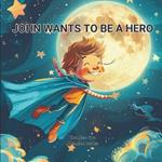 John wants to be a hero