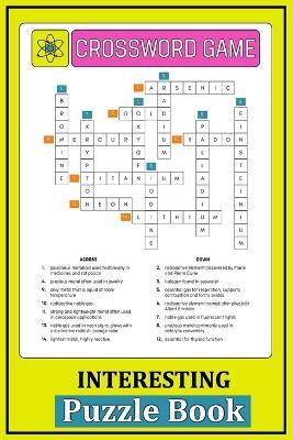 Crossword Game Book Interesting Puzzle Game - Jayaprakash J - cover