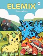 Elemix coloring book