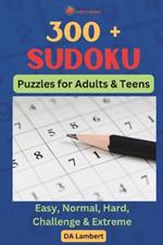 300 + Sudoku: Puzzles For Adults & Teens