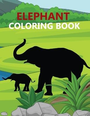 Elephant Coloring Book - Sadhin Press - cover