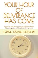 Your Hour of Deliverance Has Come: Deliverance from Poverty, Sickness, Barrenness, Marital Failure, Stagnation and Every Demonic Oppression