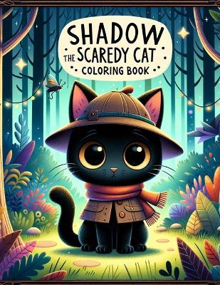 Shadow the Scaredy Cat Coloring book: Where Each Illustration Offers You an Opportunity to Explore the Depths of Your Creativity and Unleash the Power of Your Imagination, as You Dive into Shadow's World and Discover - Garrett Hopkins Art - cover