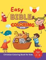 Easy Bible Coloring Book