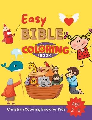 Easy Bible Coloring Book - Khe Christian Press - cover