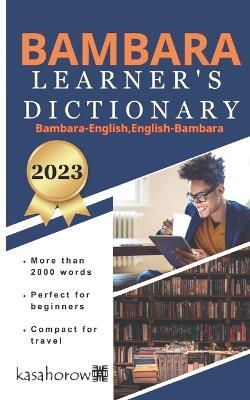 Bambara Learner's Dictionary - Kasahorow - cover