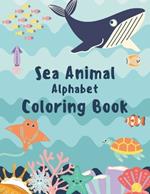 Sea Animal Alphabet Coloring Book